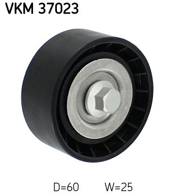 Обвідний ролик ременя приводного SKF VKM37023 - zapix