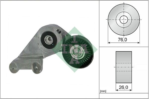 Натяжний пристрій ременя поліклінового SCHAEFFLER INA 534013330 - zapix