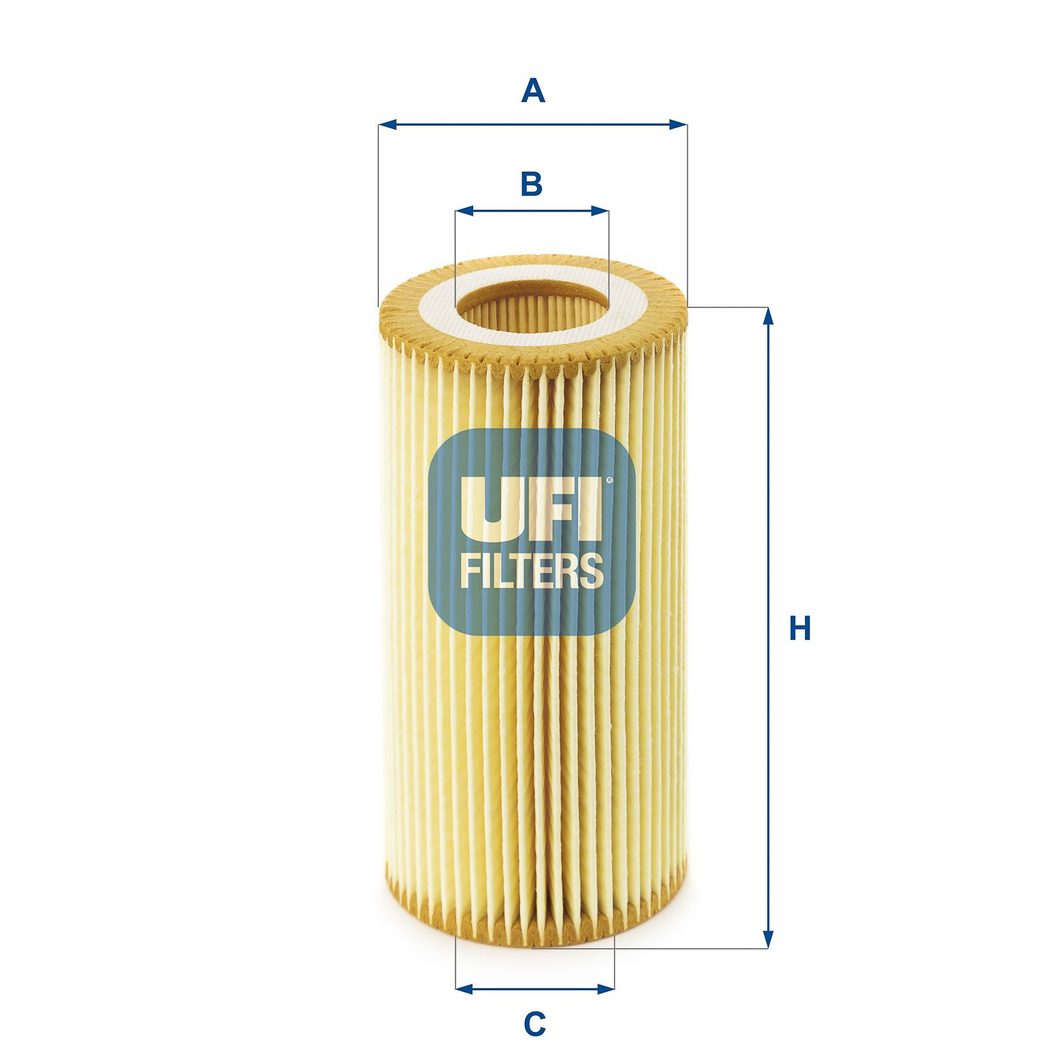 Оливний фільтр UFI 2504000 - zapix