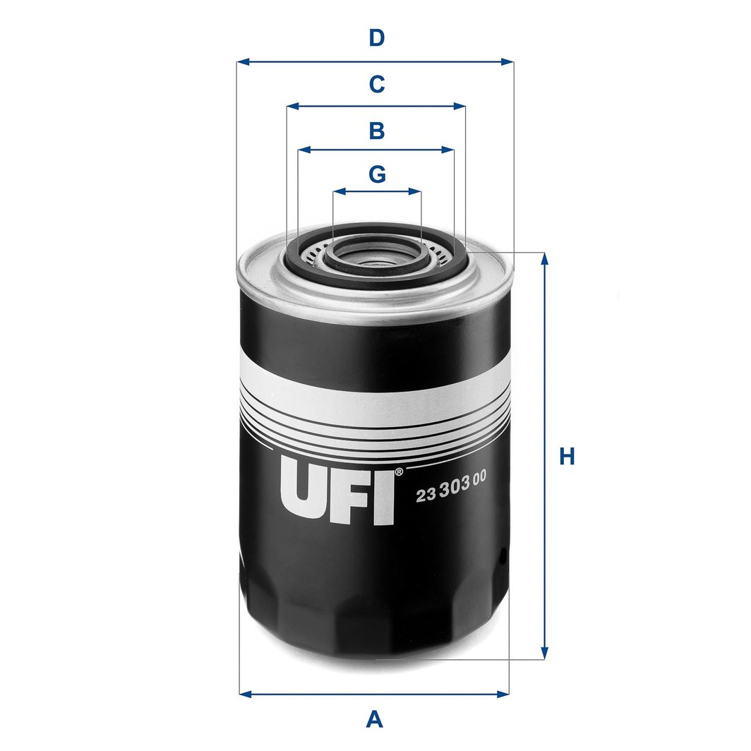 Оливний фільтр UFI 2330300 - zapix