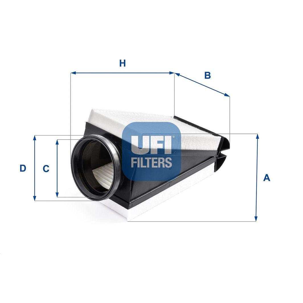 Повітряний фільтр UFI 30B8700 - zapix