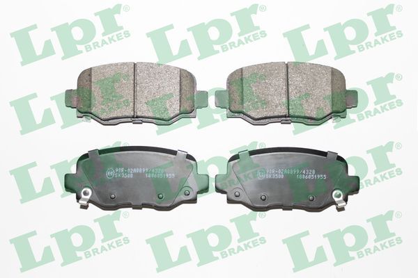 Тормозные колодки дисковые LPR 05P1955