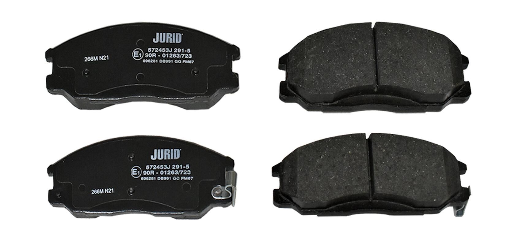 Гальмівні колодки дискові JURID 572453J - zapix