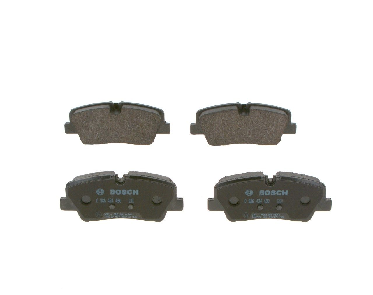 Гальмівні колодки дискові BOSCH 0986424430 - zapix