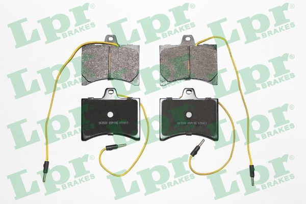 Гальмівні колодки дискові LPR 05P195 - zapix