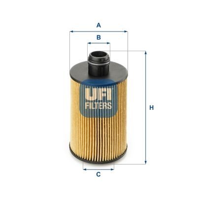 Оливний фільтр UFI 2511200 - zapix