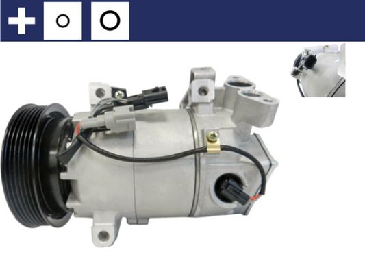 Компресор кондиціонера MAHLE ACP606000S - zapix