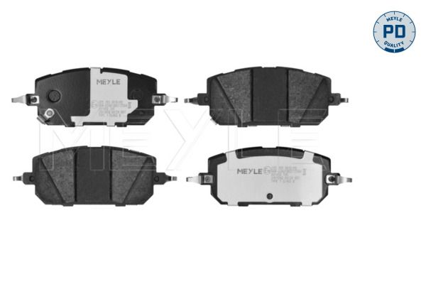 Гальмівні колодки дискові MEYLE 0252650616PD - zapix