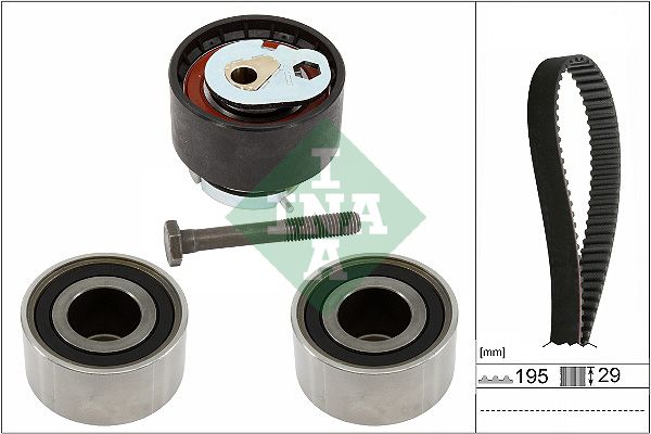Комплект ременя ГРМ SCHAEFFLER INA 530093310 - zapix