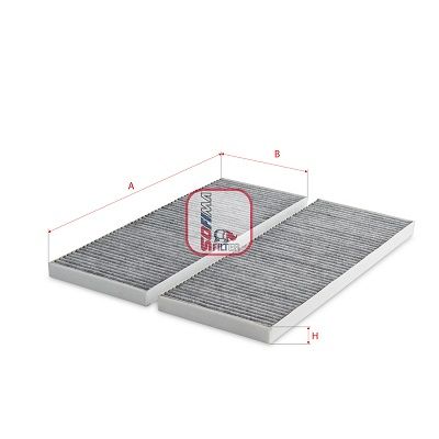 Фільтр салону SOFIMA S4531CA - zapix