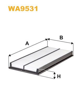 Повітряний фільтр WIX FILTERS WA9531 - zapix