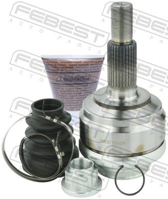 Шарнір рівних кутових швидкостей (ШРКШ) FEBEST 1710Q7R - zapix