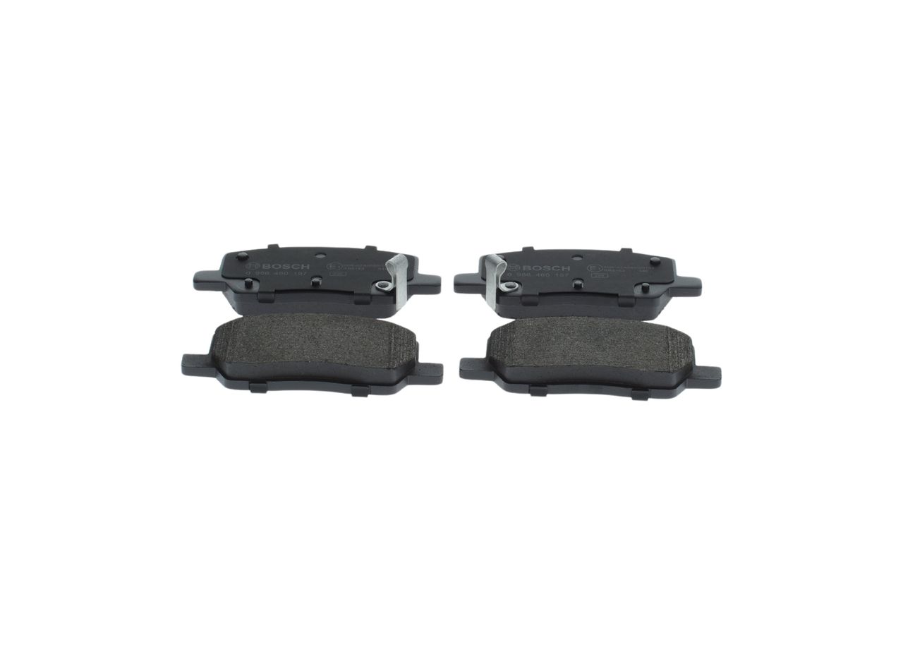 Гальмівні колодки дискові BOSCH 0986460197 - zapix
