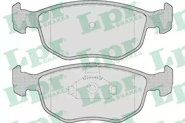 Гальмівні колодки дискові LPR 05P715 - zapix