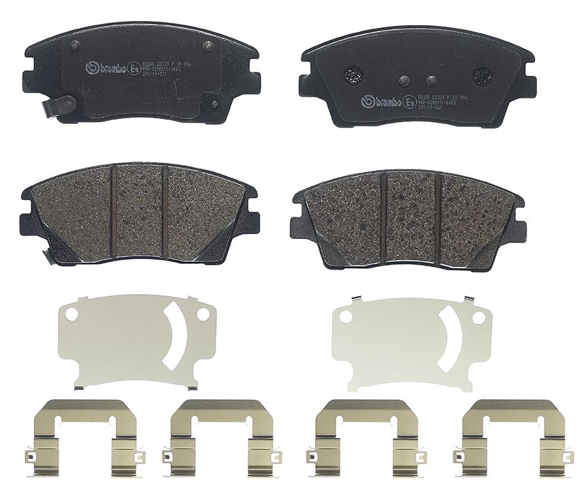 Гальмівні колодки дискові BREMBO P30096 - zapix