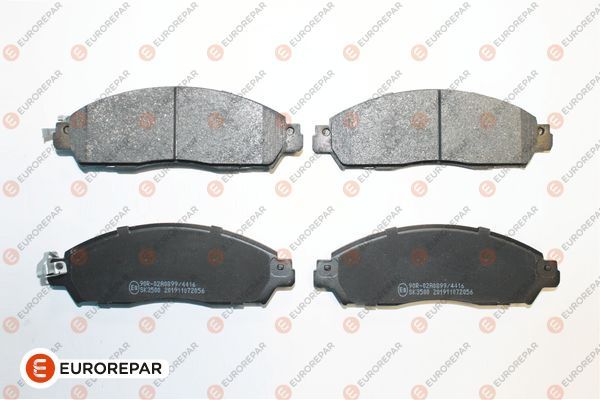 Гальмівні колодки дискові EUROREPAR 1675992080 - zapix