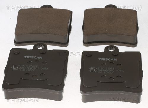 Гальмівні колодки дискові TRISCAN 811023027 - zapix