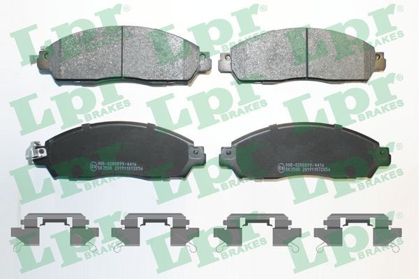 Гальмівні колодки дискові LPR 05P2056K - zapix