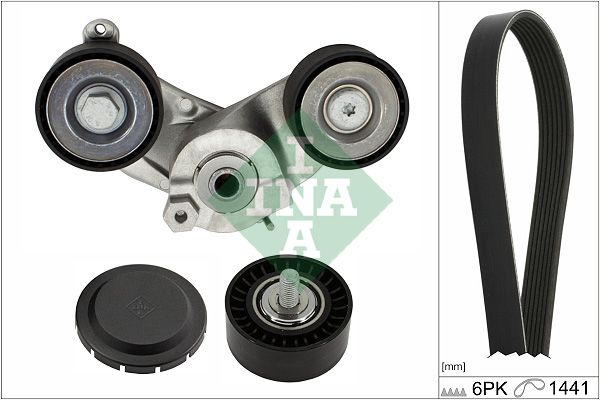 Комплект поліклинових ременів SCHAEFFLER INA 529056510 - zapix