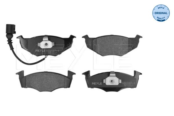 Гальмівні колодки дискові MEYLE 0252186817W - zapix