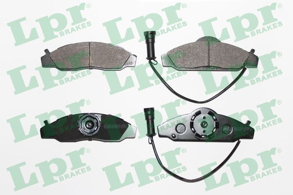 Гальмівні колодки дискові LPR 05P721 - zapix