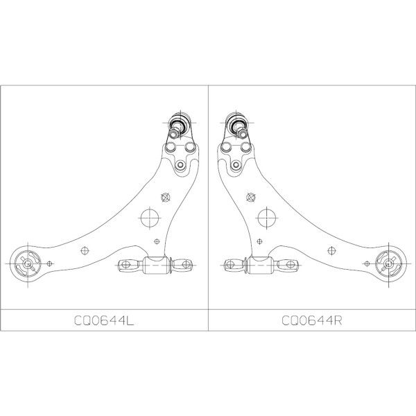 Важіль підвіски CTR CQ0644L - zapix