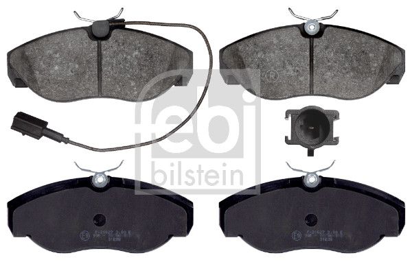 Гальмівні колодки дискові FEBI BILSTEIN 16391 - zapix