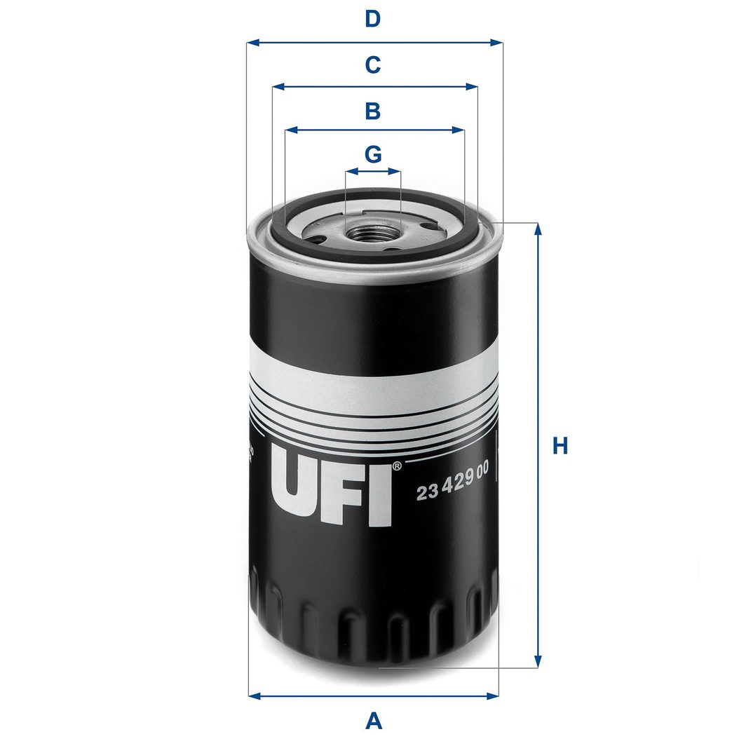 Оливний фільтр UFI 2342900 - zapix