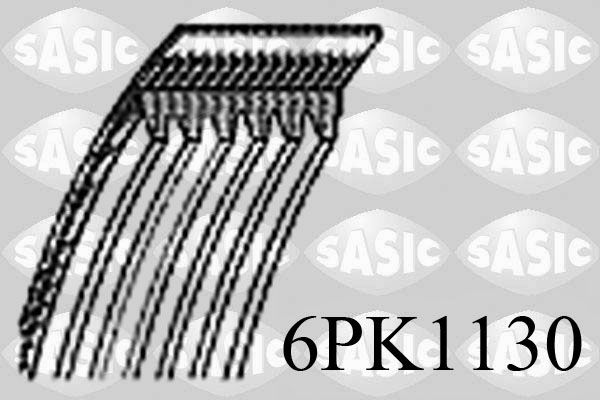 Поліклиновий ремінь SASIC 6PK1130 - zapix