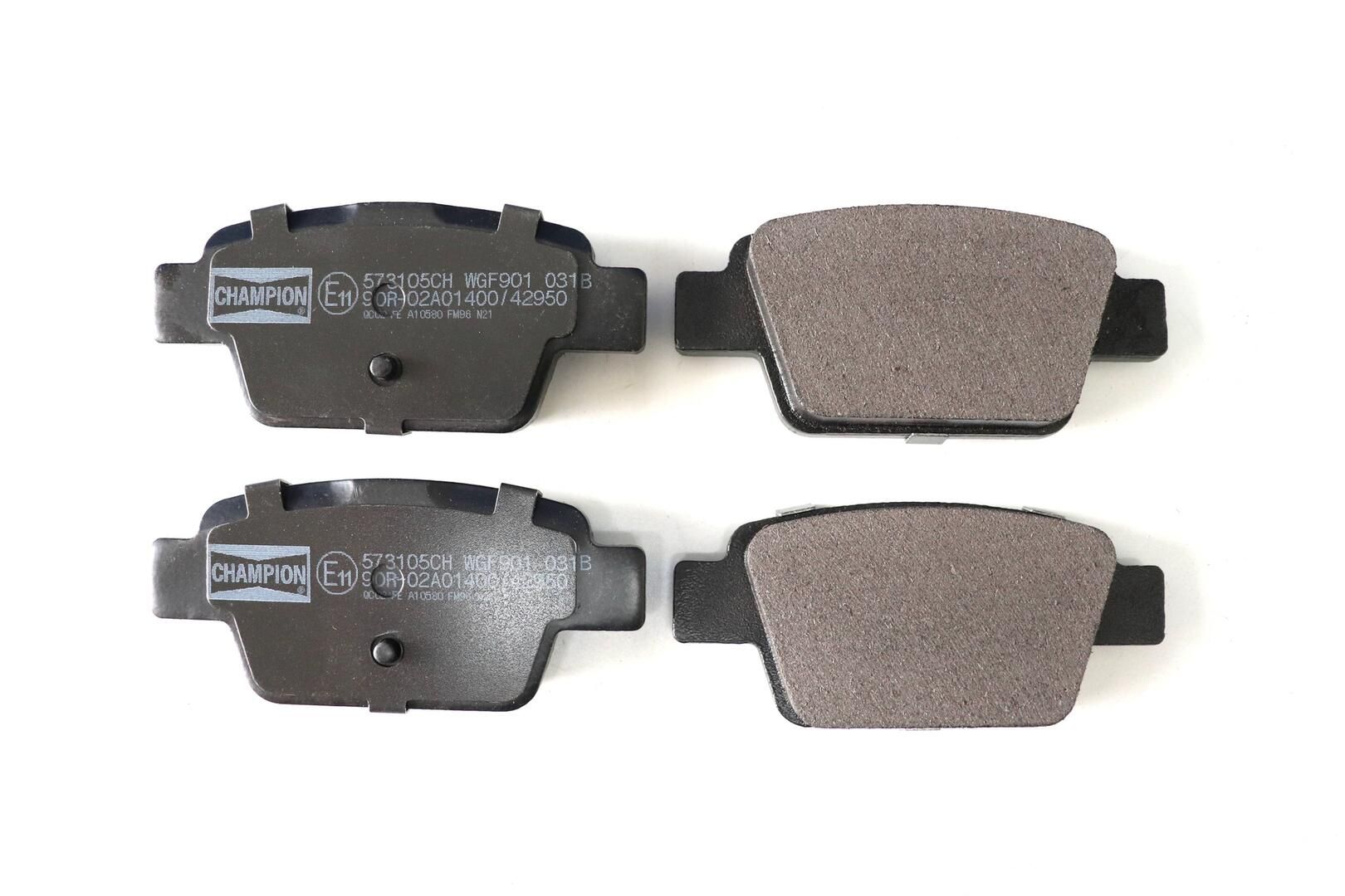 Гальмівні колодки дискові CHAMPION 573105CH - zapix