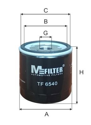 Оливний фільтр MFILTER TF6540 - zapix
