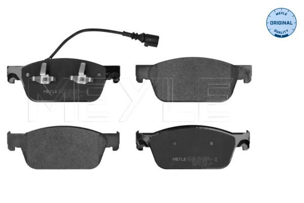 Гальмівні колодки дискові MEYLE 0252462318W - zapix