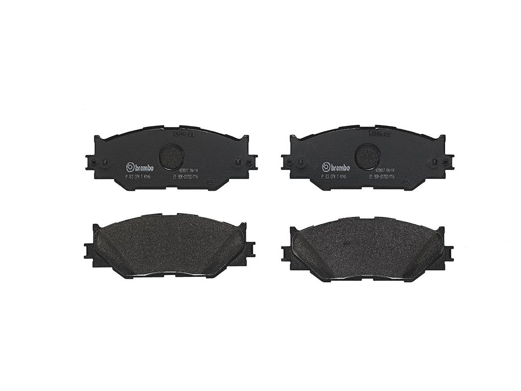 Гальмівні колодки дискові BREMBO P83074 - zapix