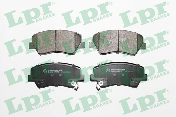 Гальмівні колодки дискові LPR 05P1753