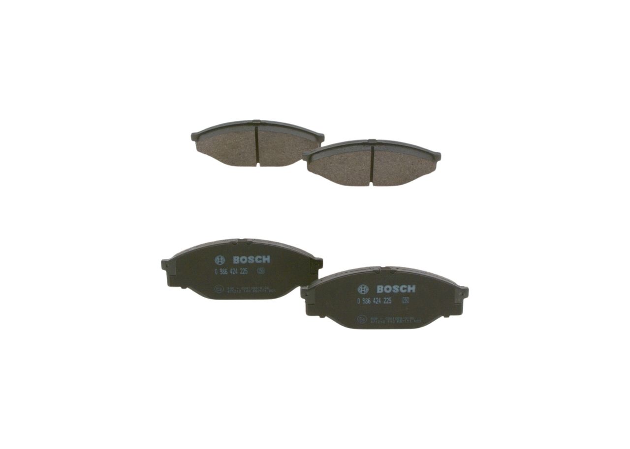 Гальмівні колодки дискові BOSCH 0986424225 - zapix