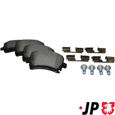 Гальмівні колодки дискові JP GROUP 1163705410
