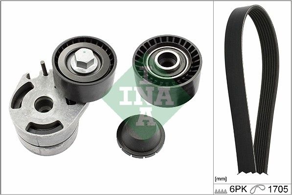 Комплект поліклинових ременів SCHAEFFLER INA 529001210 - zapix