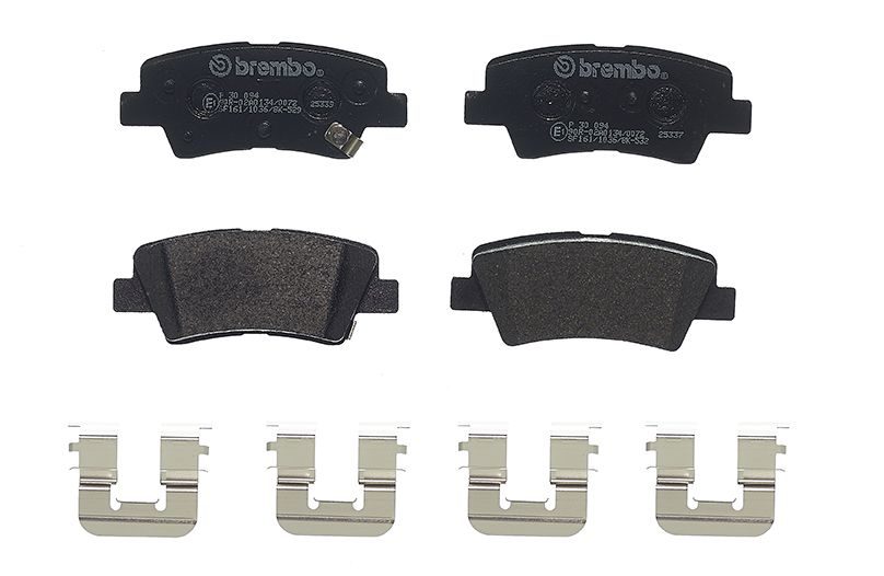Гальмівні колодки дискові BREMBO P30094 - zapix