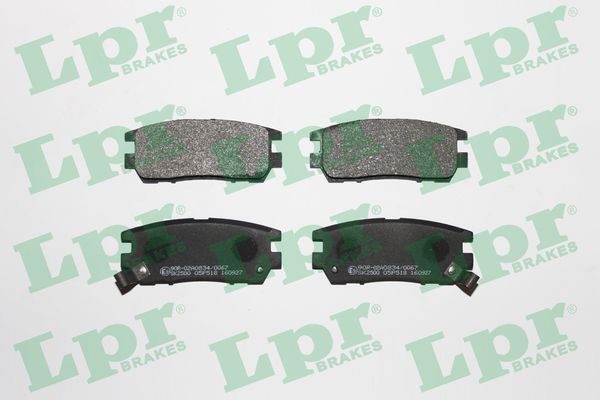 Гальмівні колодки дискові LPR 05P518