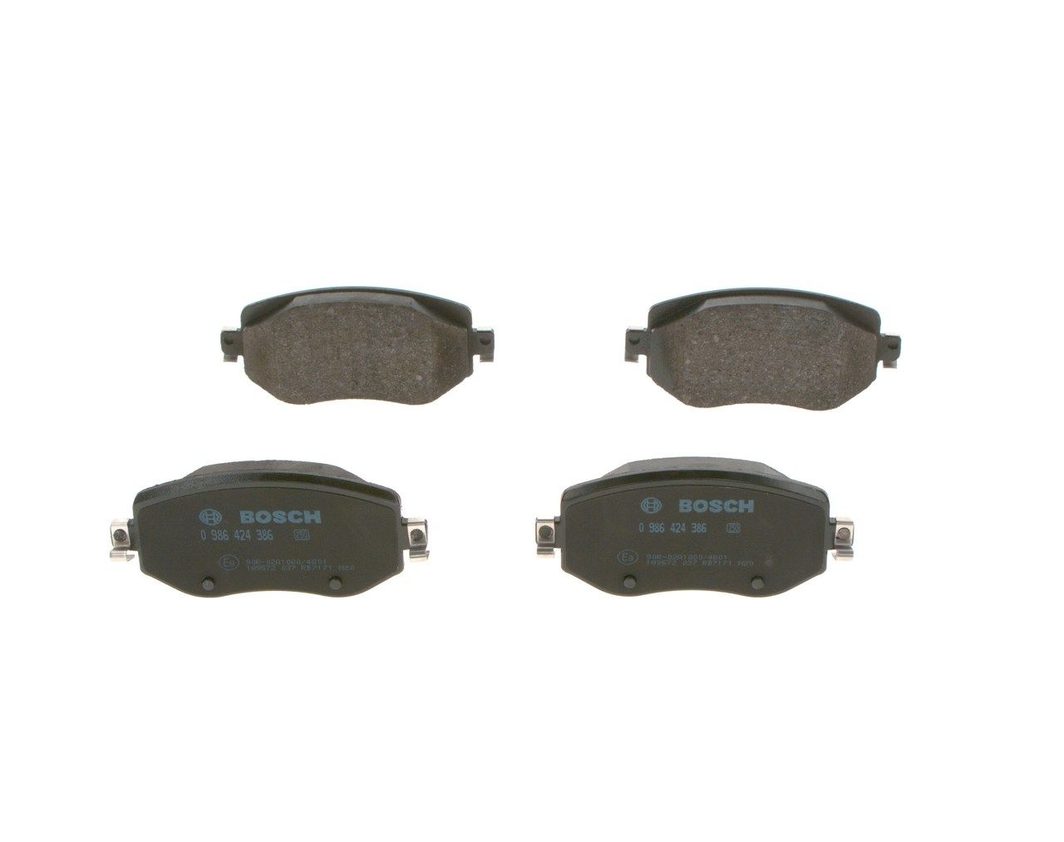 Гальмівні колодки дискові BOSCH 0986424386 - zapix