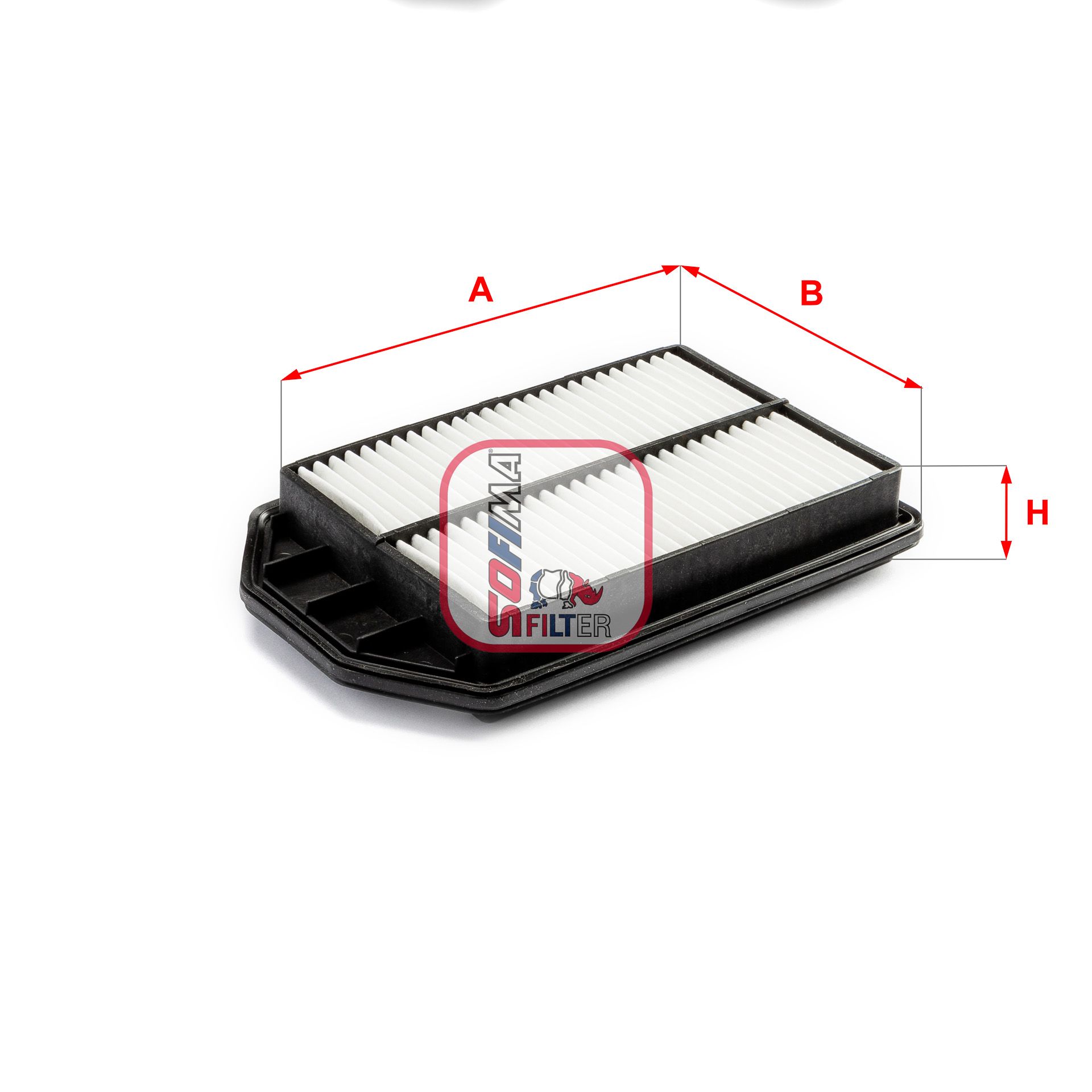 Повітряний фільтр SOFIMA S3A40A - zapix