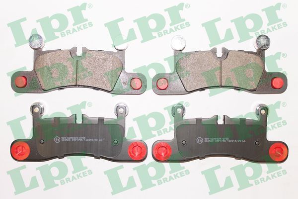 Гальмівні колодки дискові LPR 05P1755