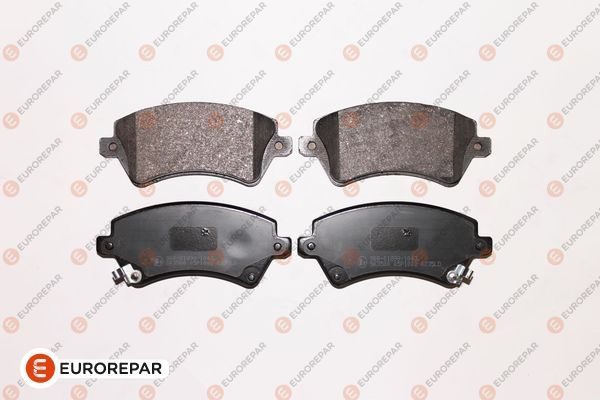Гальмівні колодки дискові EUROREPAR 1617263380 - zapix