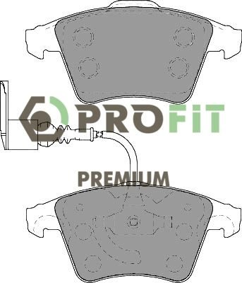 Гальмівні колодки дискові PROFIT 50051826 - zapix