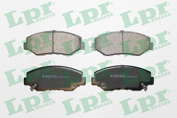 Гальмівні колодки дискові LPR 05P1364 - zapix