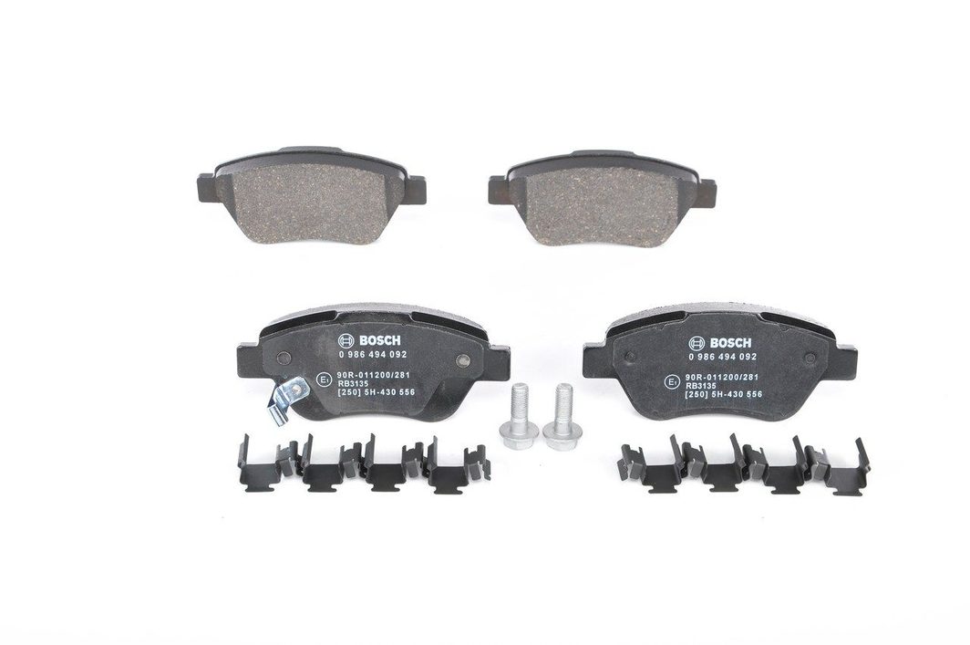 Гальмівні колодки дискові BOSCH 0986494092 - zapix