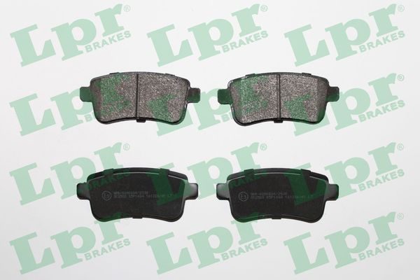 Гальмівні колодки дискові LPR 05P1484 - zapix