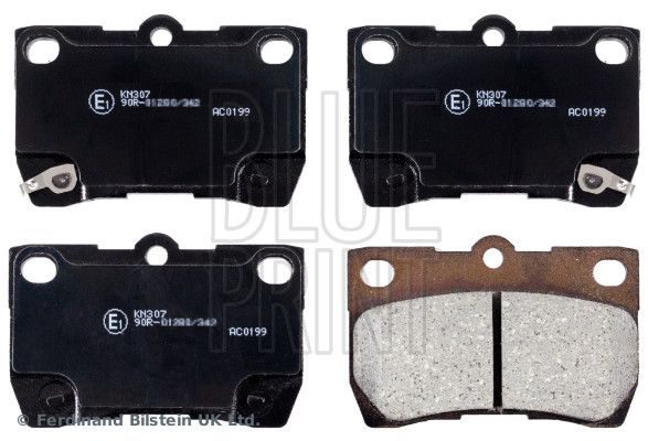 Гальмівні колодки дискові BLUE PRINT ADT342156 - zapix