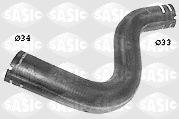 Патрубок системи охолодження SASIC SWH6617 - zapix