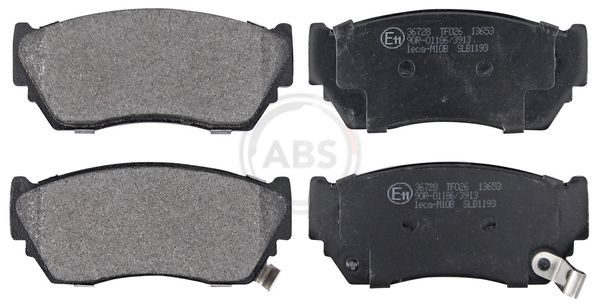 Гальмівні колодки дискові A.B.S. 36728 - zapix